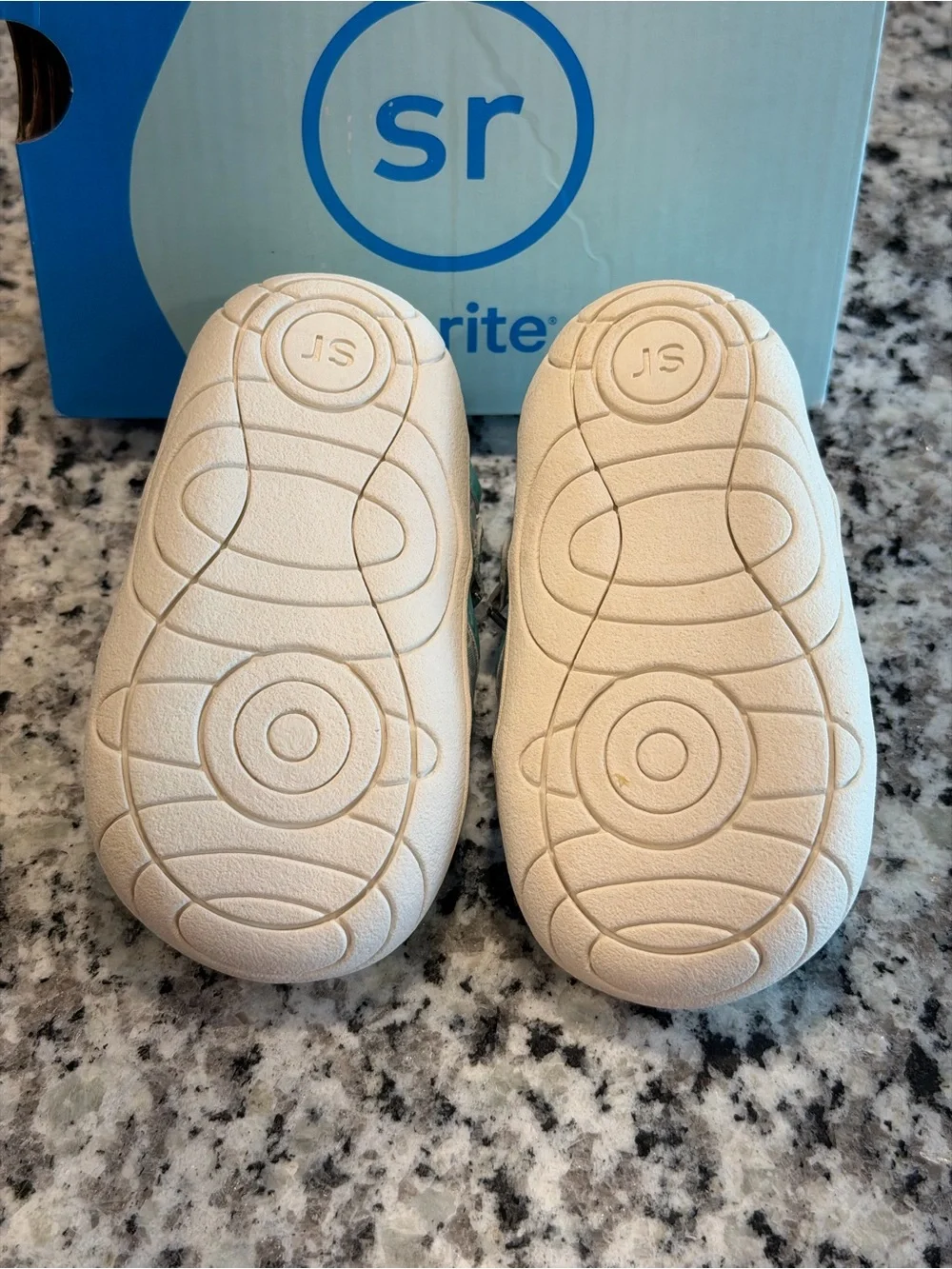 Stride Rite Infant Girls Mint Iridescent Mermaid Water Sandals, Sz 5 Infant NWOT